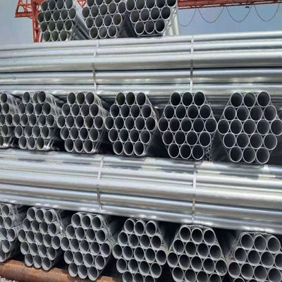 Pipe de acero galvanizado redondo de 20x20 mm para muebles Q235/Q345/SS400