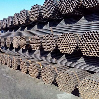 Tubo de acero al carbono laminado en caliente y soldado sin costuras para aplicaciones industriales