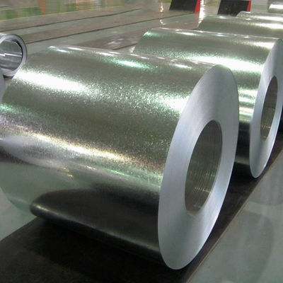 Revestimiento de zinc de ángulo cero 30-275 g/m2 bobina de acero galvanizado acabado de superficie engrasado
