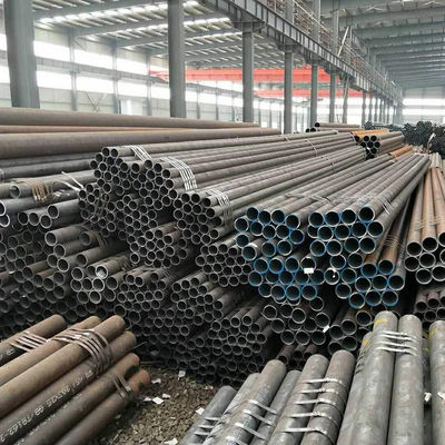 Sch40 Sch80 Smls Tubo de acero sin costura de carbono para obras de petróleo y gas