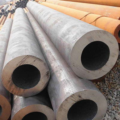 Pipa de acero al carbono sin costura API 5l / ASTM A53 / ASTM 252 / API 5CT Pintura negra