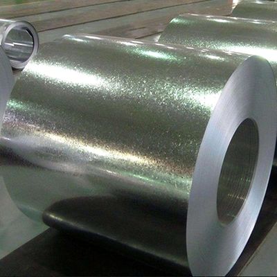Revestido con zinc, espangular regular, bobina de acero galvanizado DIP caliente Dx51d 120g