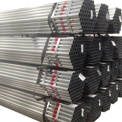 Pipa de gas de acero EMT galvanizado con extremo abovedado