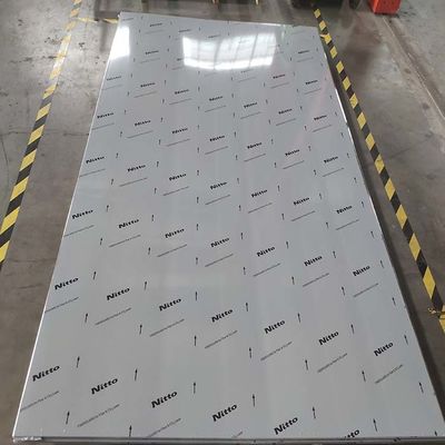 Lámina de acero inoxidable de ondulación de agua Técnica laminada en frío Prime