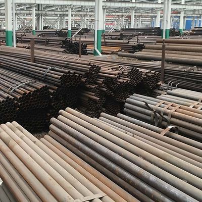 Q345 Q235 S235 S355 Ss400 Tubo de acero al carbono laminado en caliente sin costuras para la construcción industrial