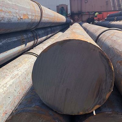 Resistencia al rendimiento Barra redonda de acero sin costura Varilla media de acero al carbono para operaciones de corte preciso