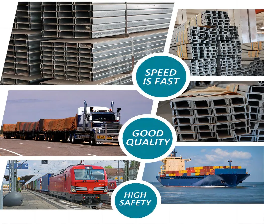 Low Price Building Material Q235B Q345b ASTM A36 A53 A992 Hot Rolled 3 Inch Carbon Channel U-Steel Channel